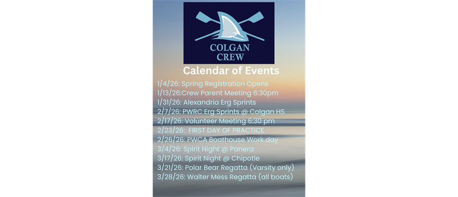 Calendar of Events 
